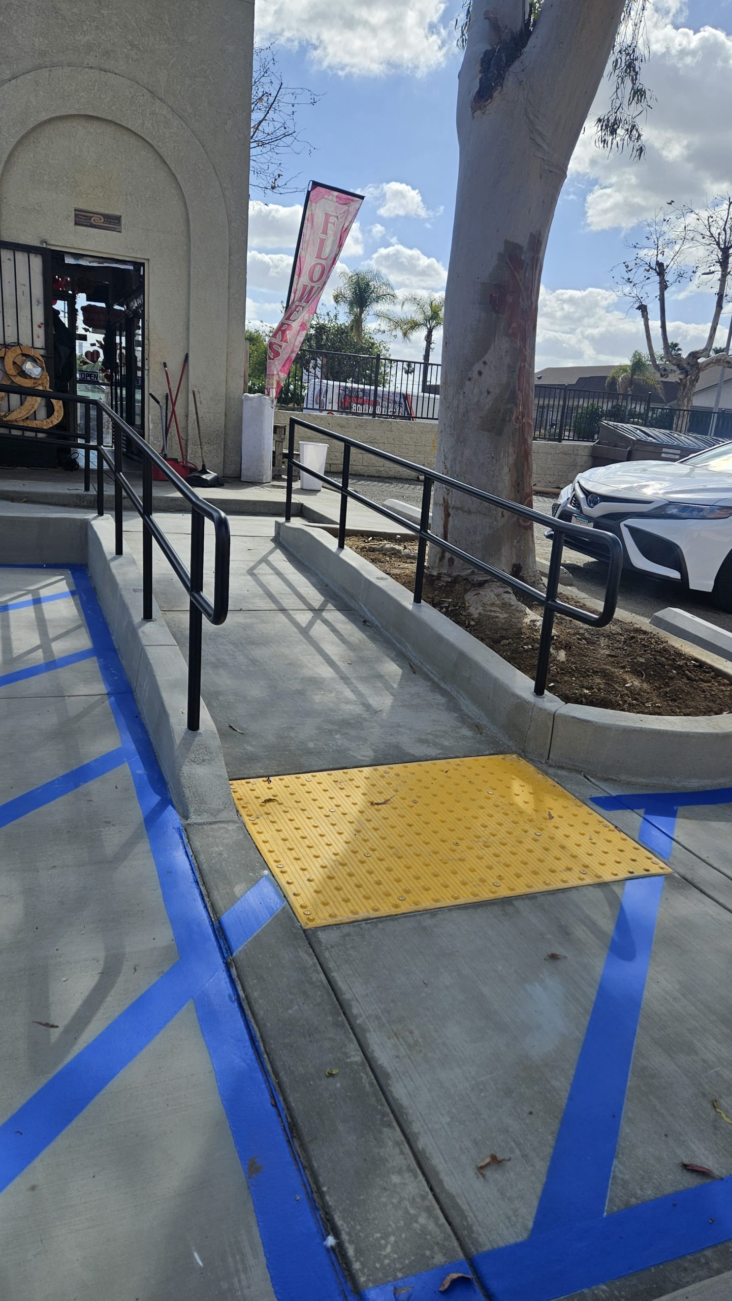 Ada Ramp Walkway — GBR Paving project