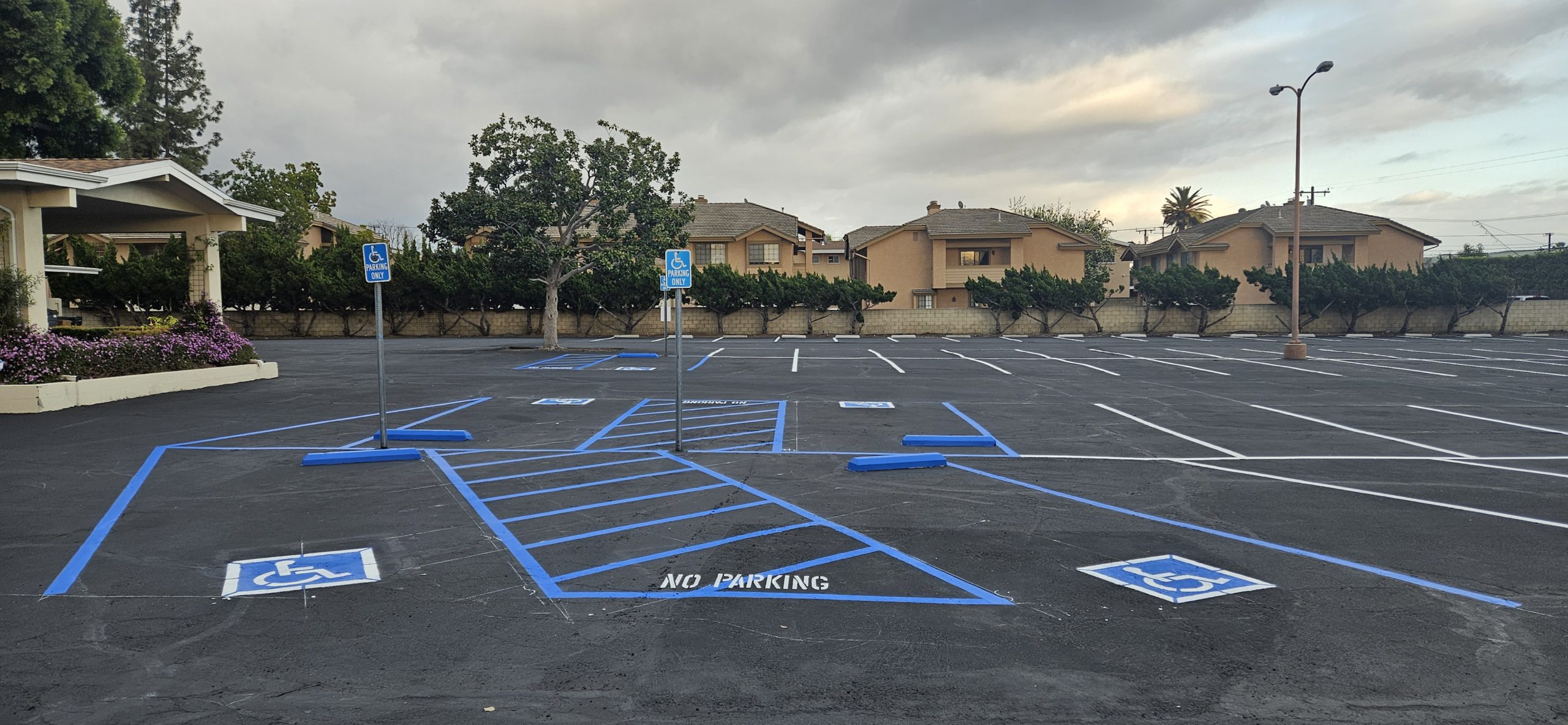 Lot Sealed Striping And Ada — GBR Paving project