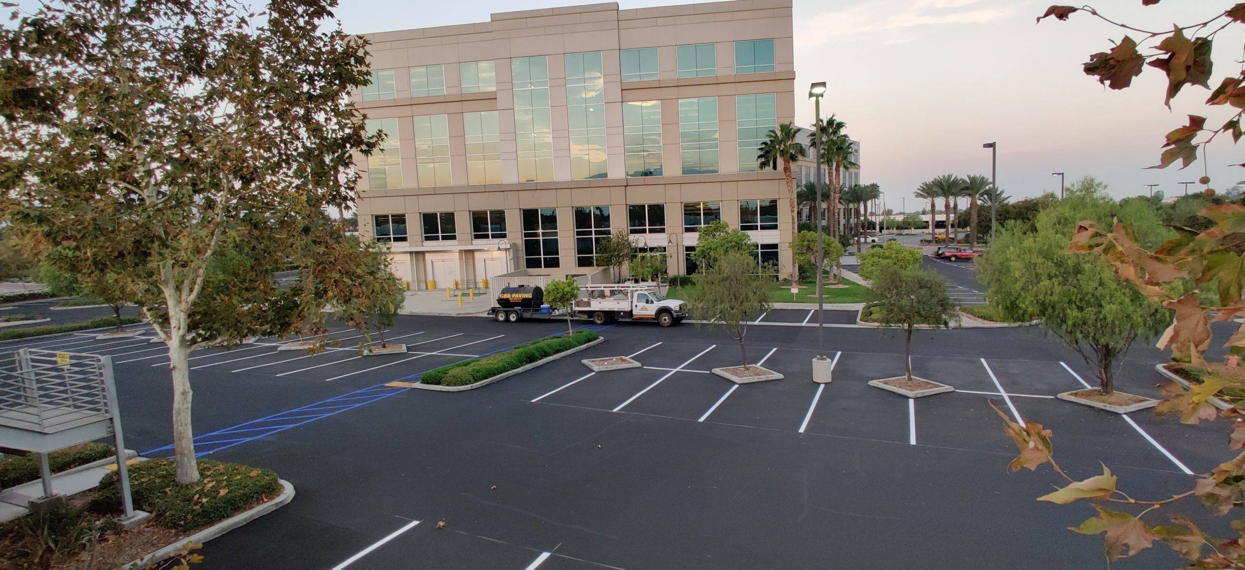 GBR Paving crew on a job site