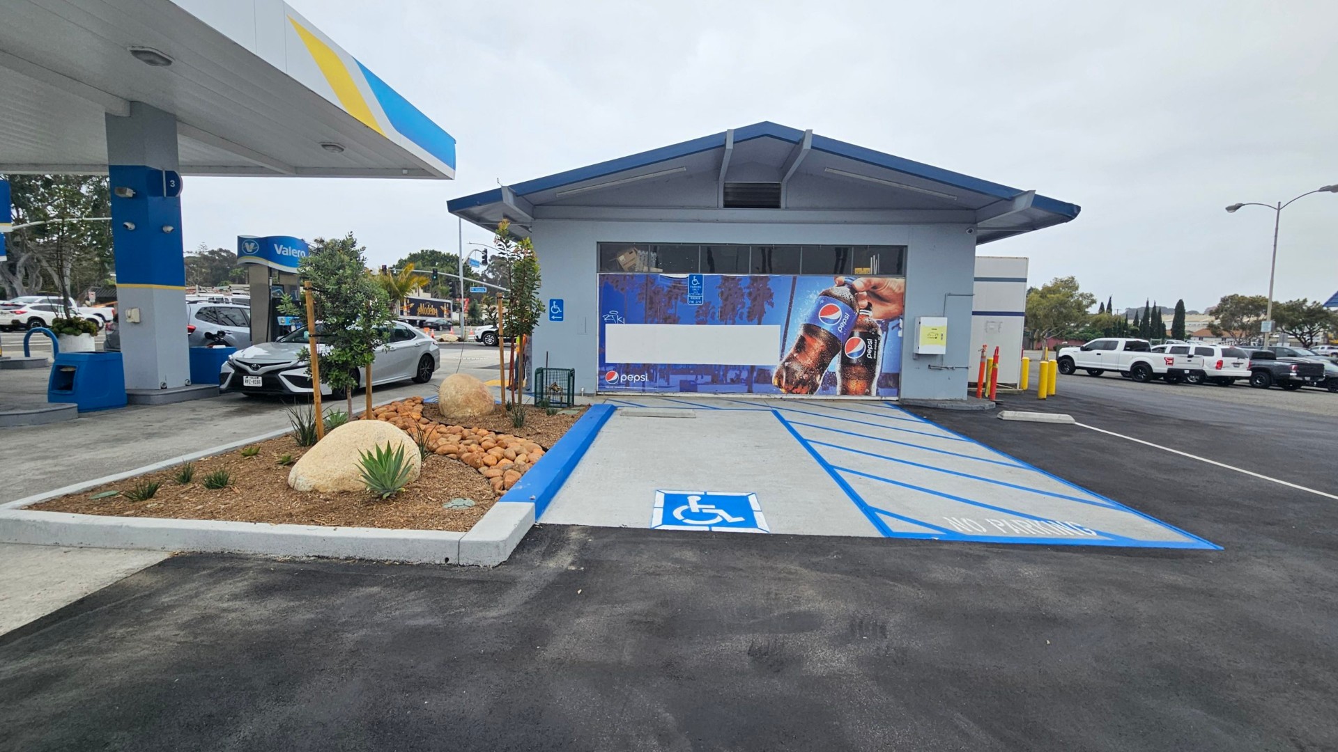 ADA compliant parking stall by GBR Paving