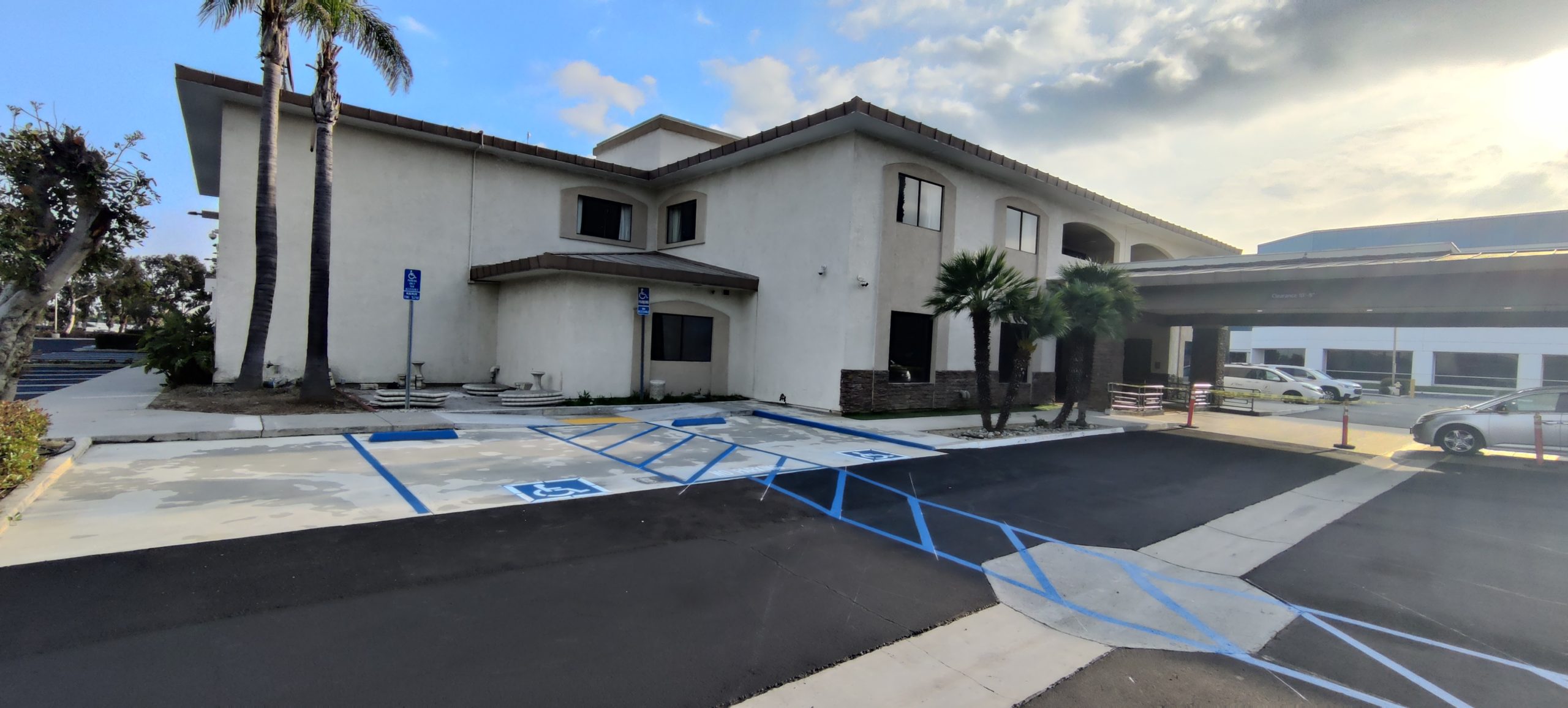 Ada Lot With Walkway — GBR Paving project