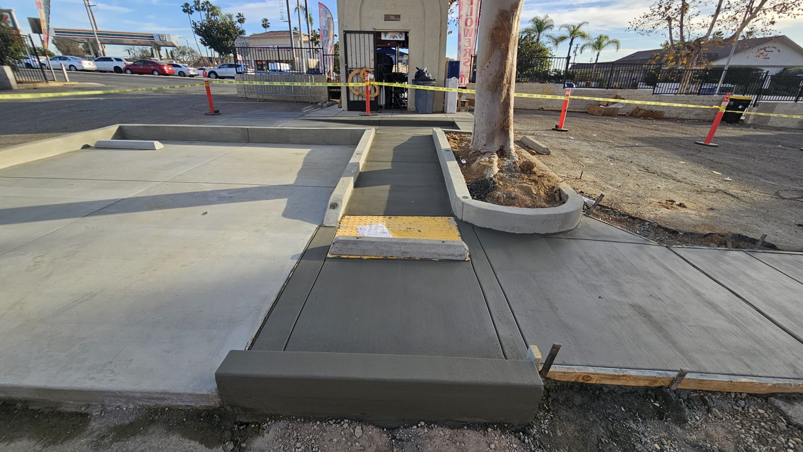 Conc Installation — GBR Paving project
