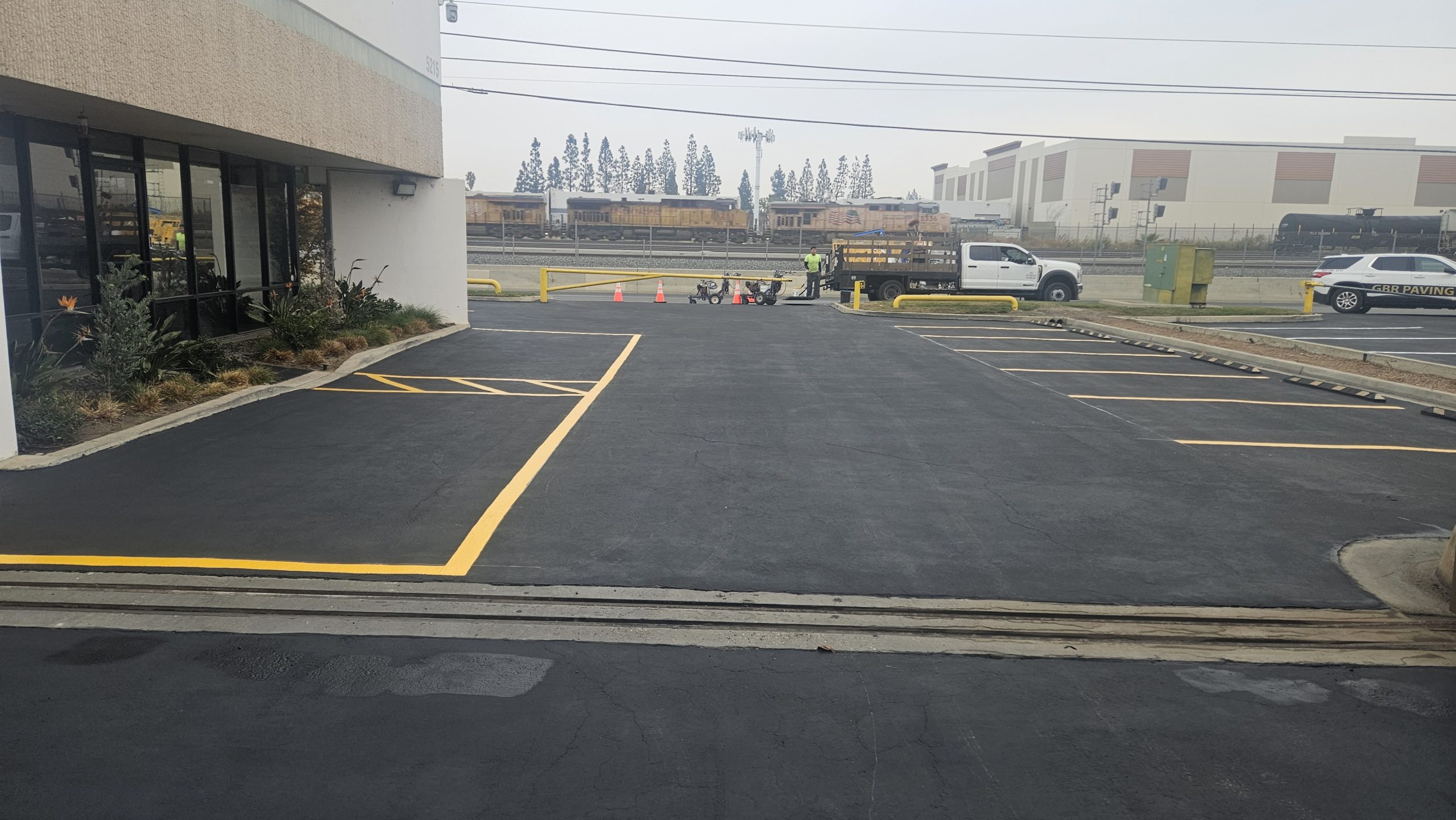 Zone Painting — GBR Paving project