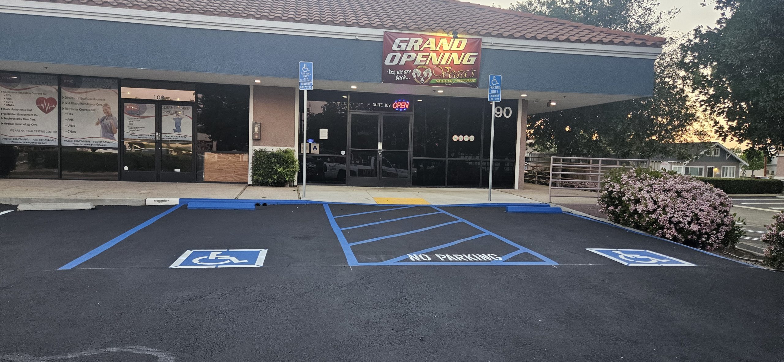 Asphalt Ada Parking — GBR Paving project