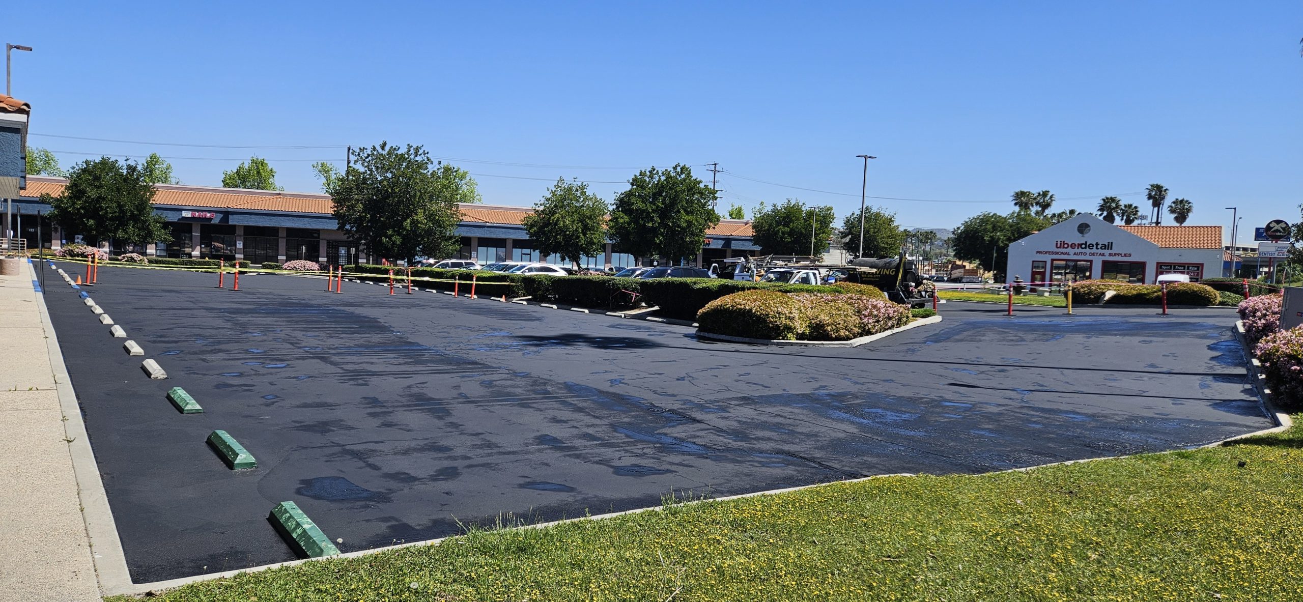 Uber Detail Seal Coat — GBR Paving project