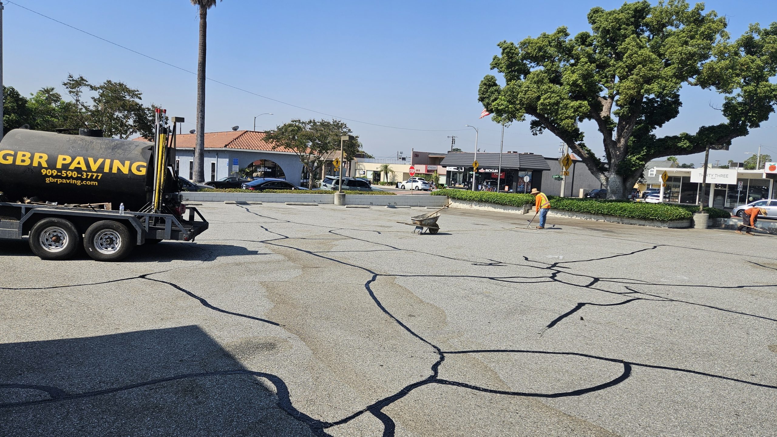 Crack Sealing 2 — GBR Paving project