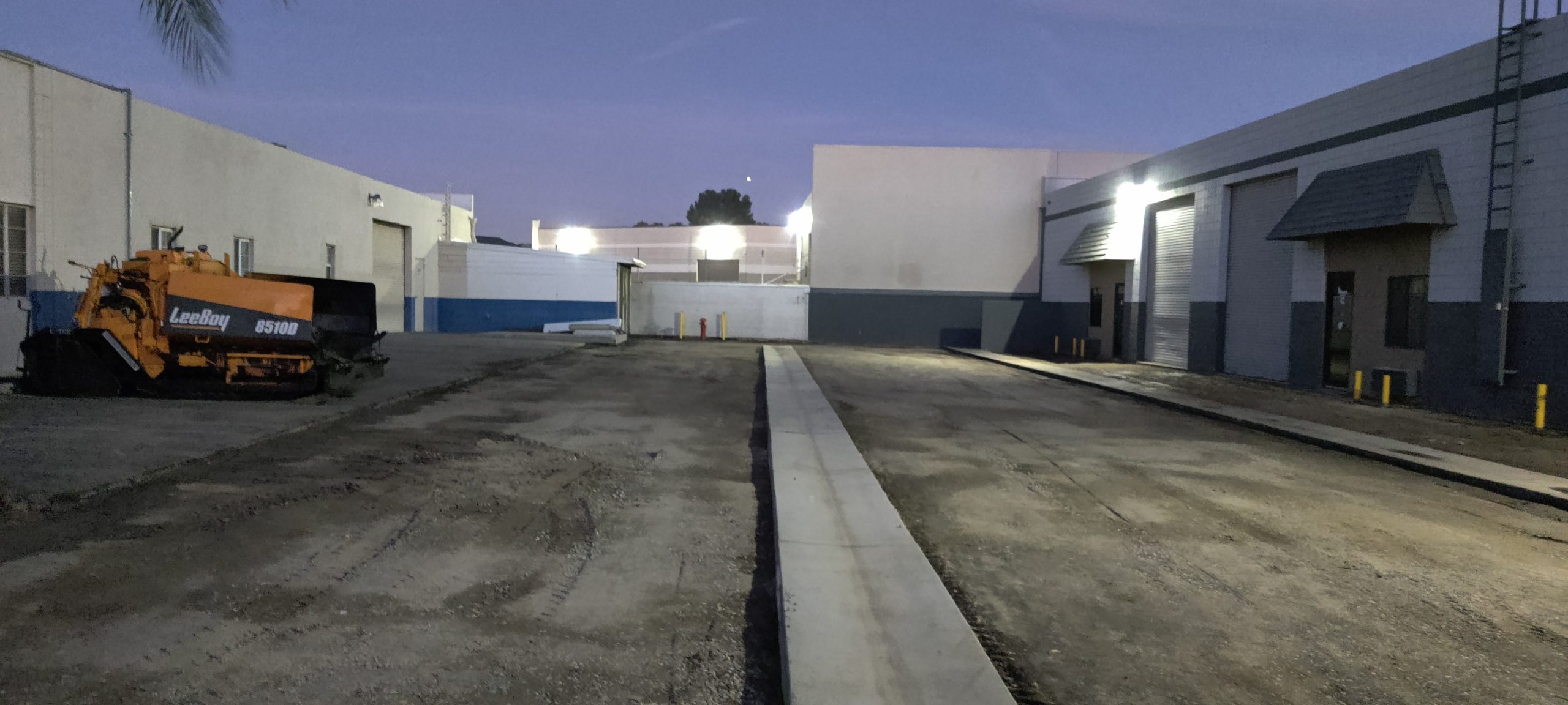 Conc Flow Line — GBR Paving project
