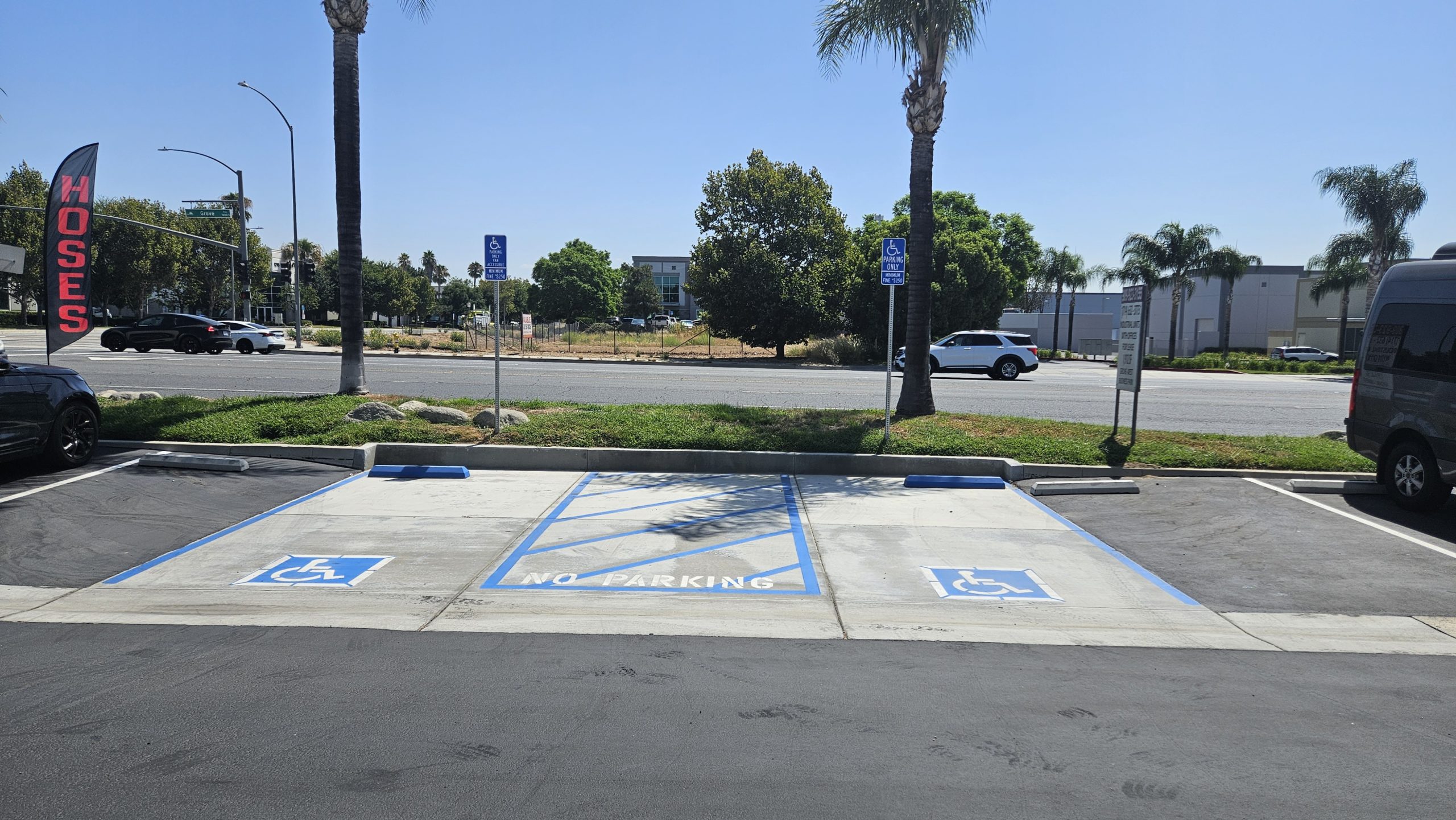 Ada With Signage — GBR Paving project