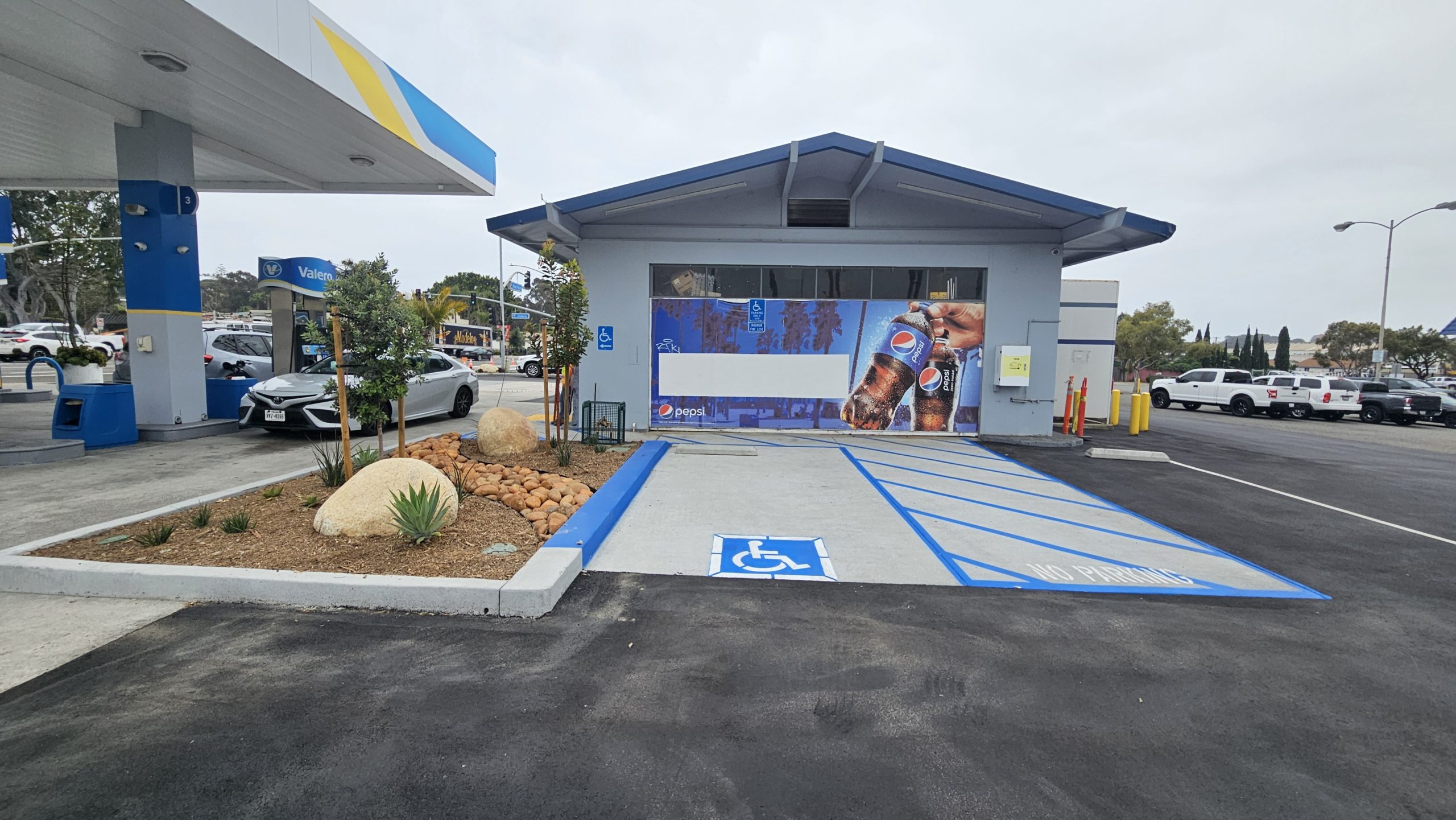 Ada Stall And Planter — GBR Paving project